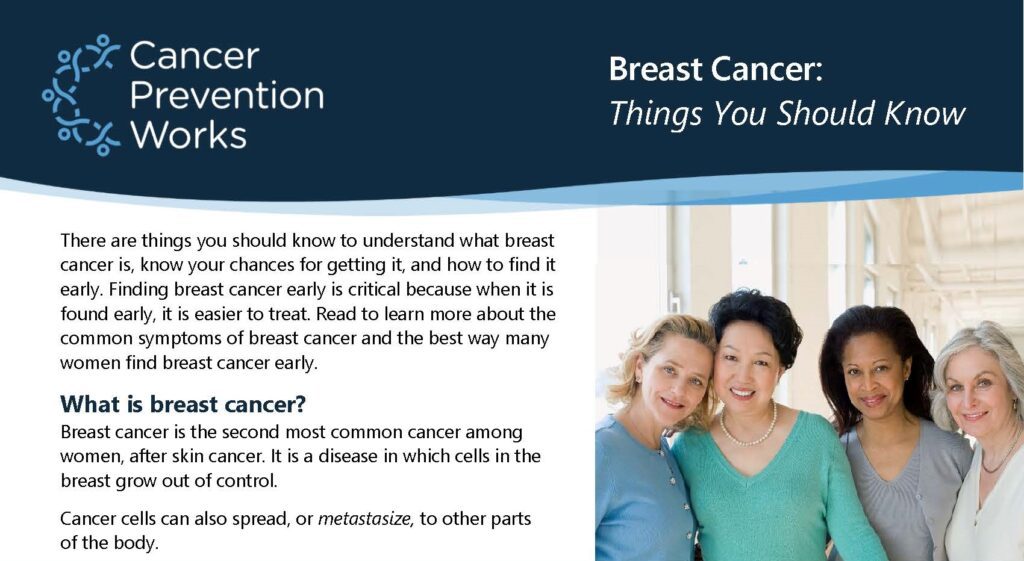 Breast Cancer Fact Sheet