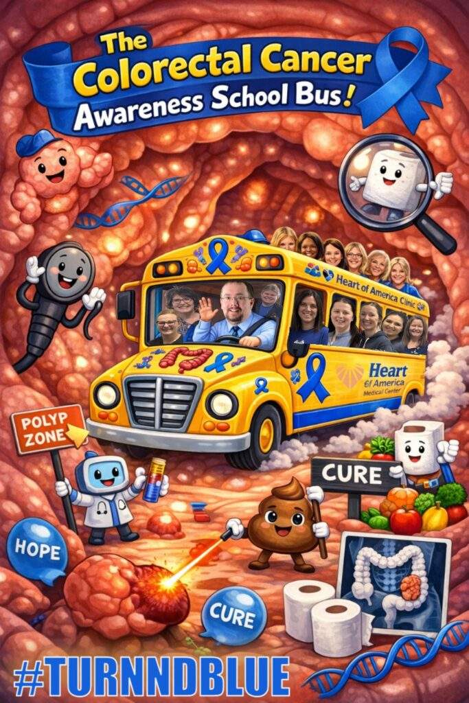 The Colorectal Cancer Awareness School Bus 2 HAMCColorectalSchoolBus.jpg